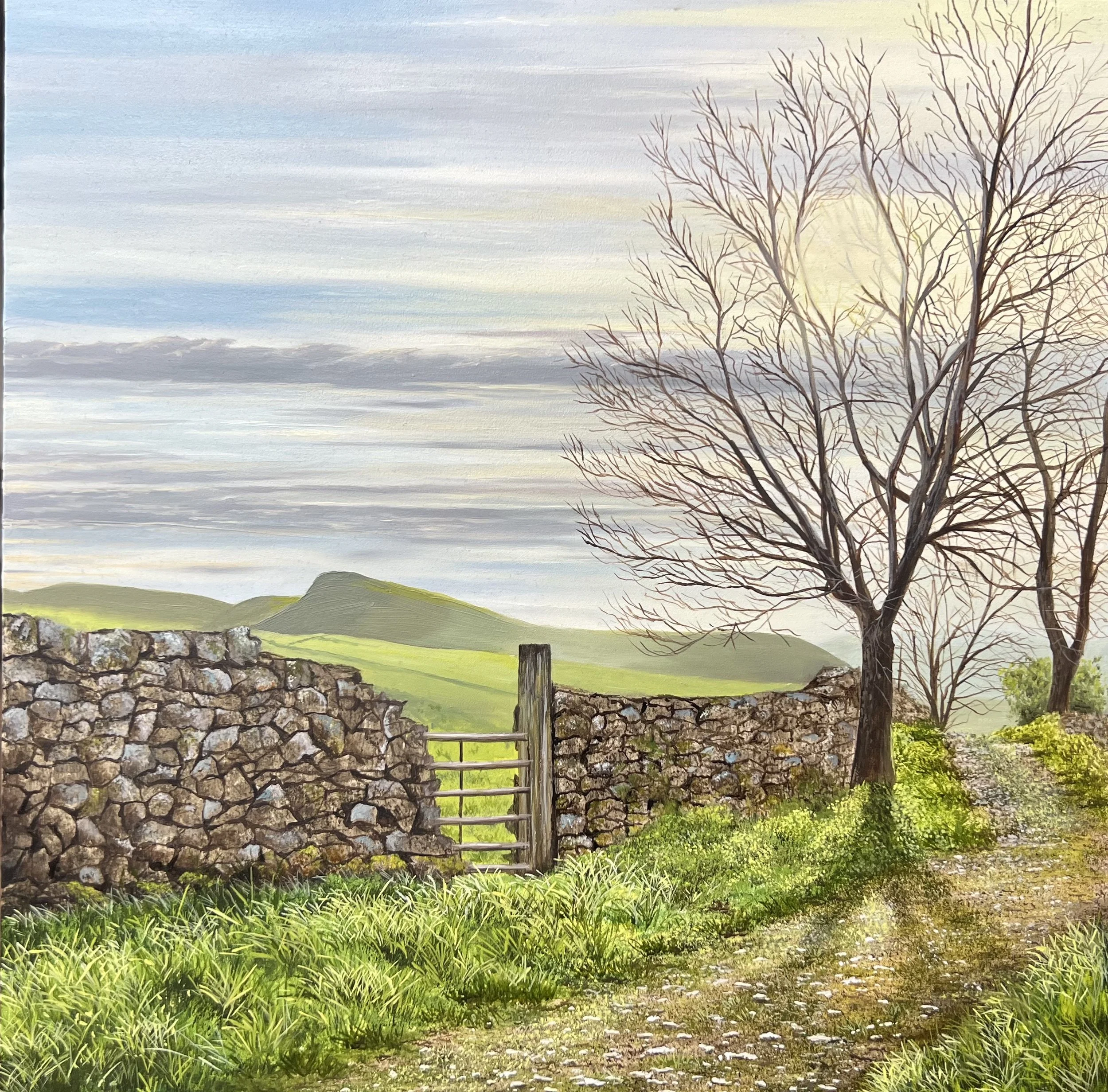 "Autumn Serenity", 12"x12", £525