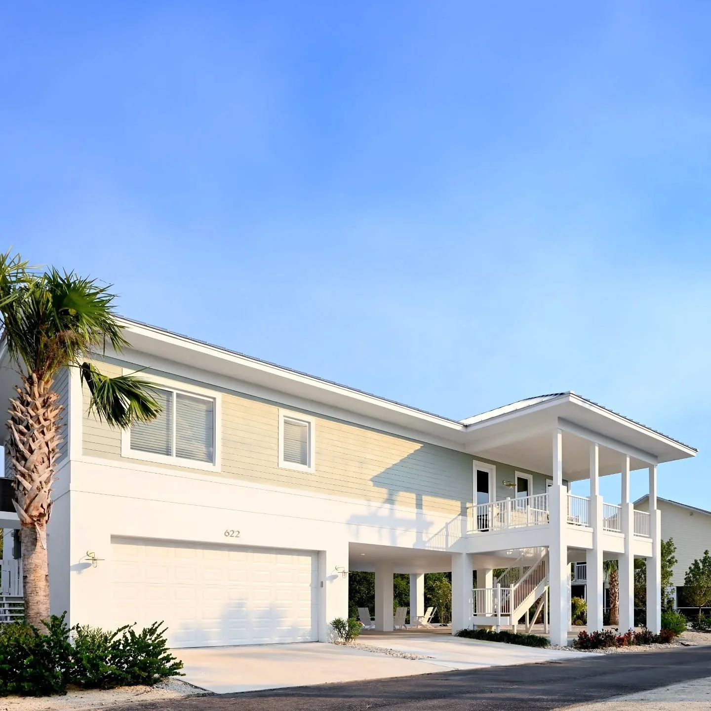 Villa Serena! The stilt house is becoming an increasingly common typology in Florida as &quot;Base Flood Elevations&quot; rise throughout our coastal areas. In many ways, it's  more akin to designing a high-rise than a traditional single-family resid