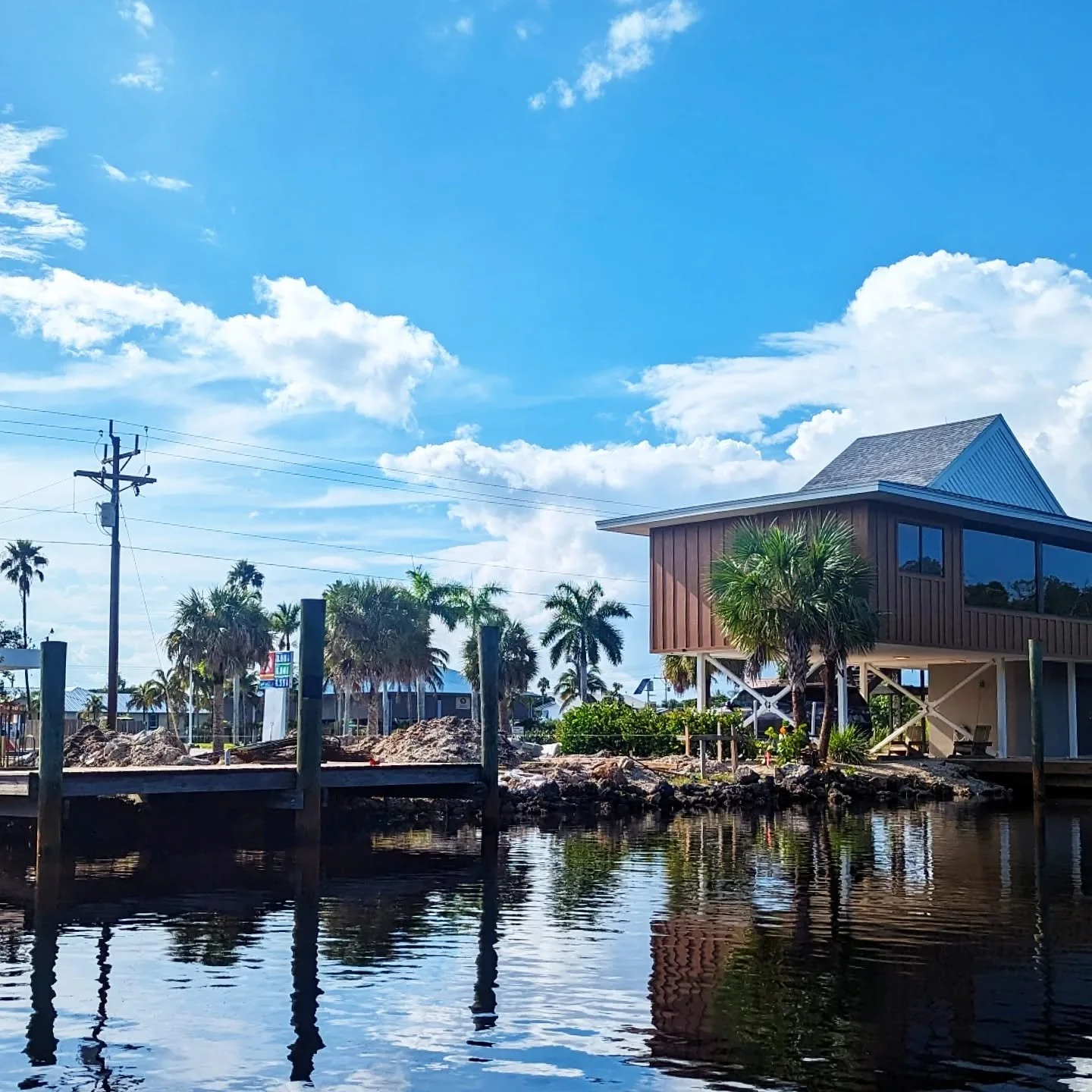 It is already hard to remember Buttonwood was just a patch of grass not too long ago. This is a little before and &quot;progress&quot; to help us remember. 

Feels like filling a missing tooth on a lovely smile 😁 

#everglades #evergladescity #miami