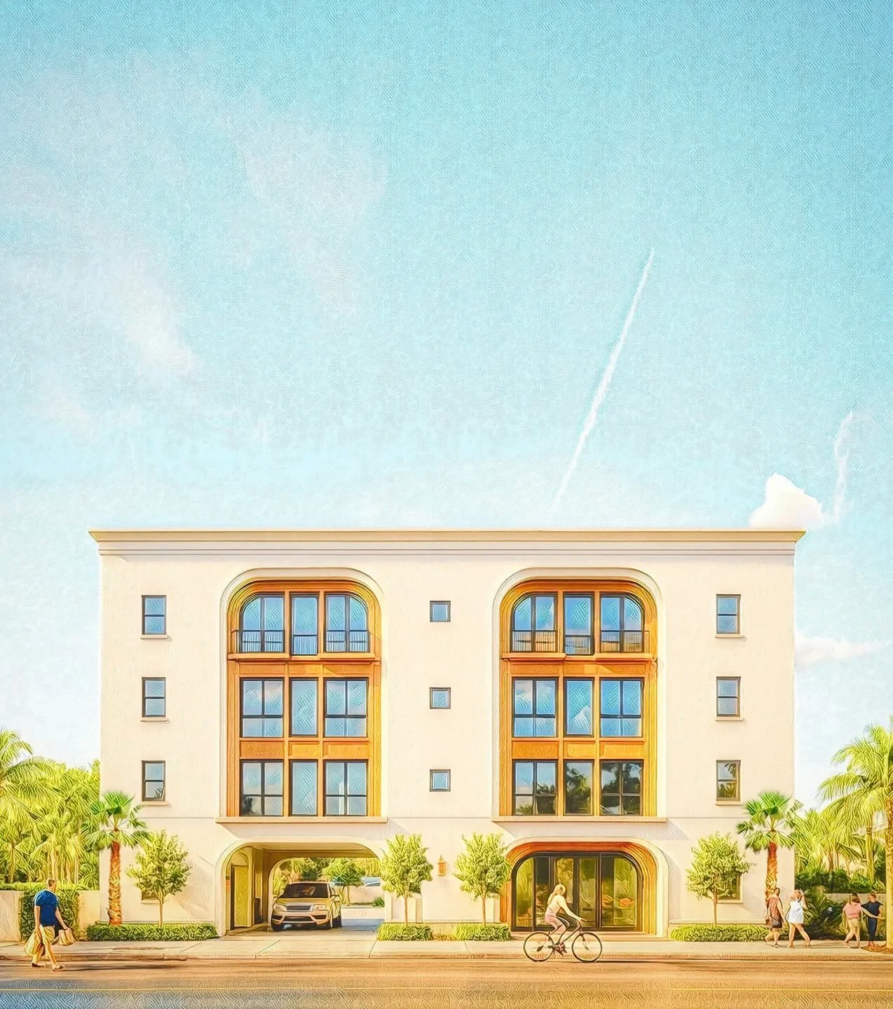 Our concept for a 21 unit development in &quot;Little River&quot; - affectionately coined &quot;Limonaia&quot; in reference to Miami's Lemon City. 

Very excited to see this one come to fruition! 🍋🍋🌴

#miamibeach #miami #littleriver #mimo #cityofm