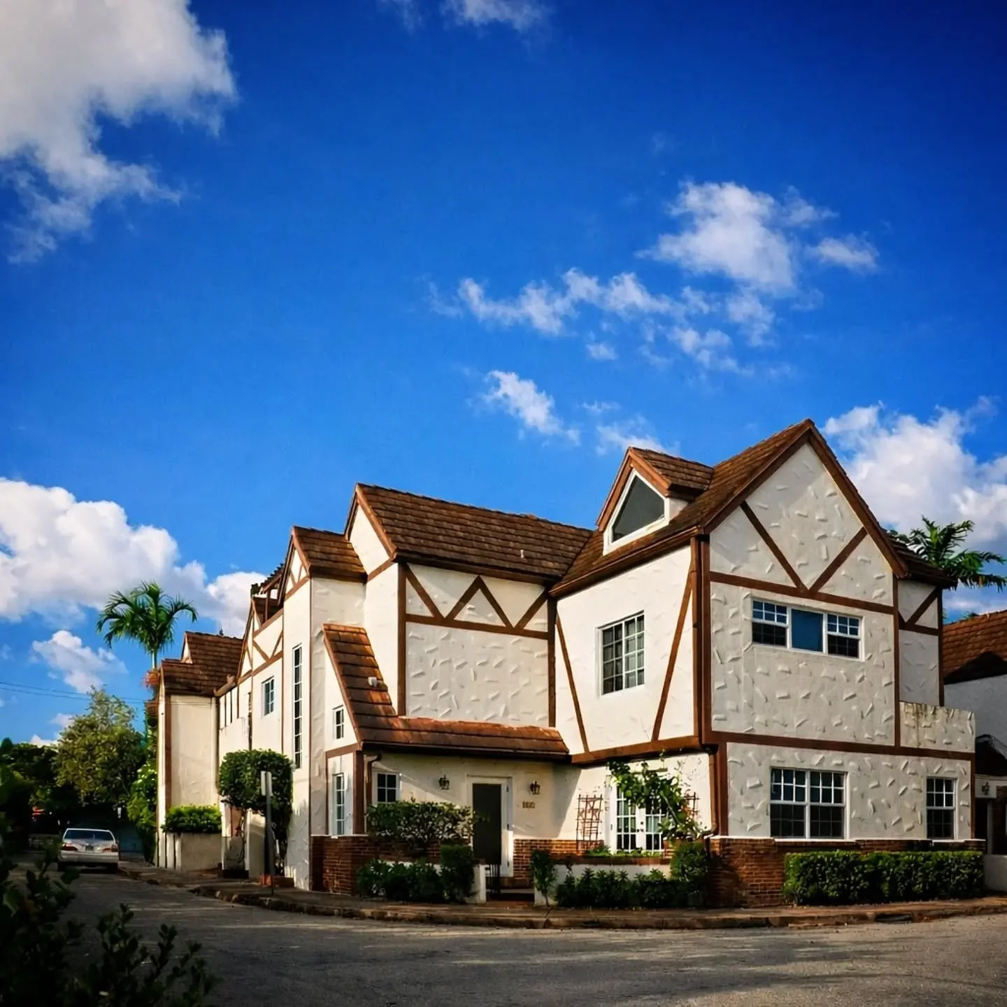 Recently, we&rsquo;ve been working on a Remodel &amp; Addition project located within one of George Merrick&rsquo;s original themed villages 
The French Normandy Village in #CoralGables.

The addition features a glass enclosure designed to house a ne