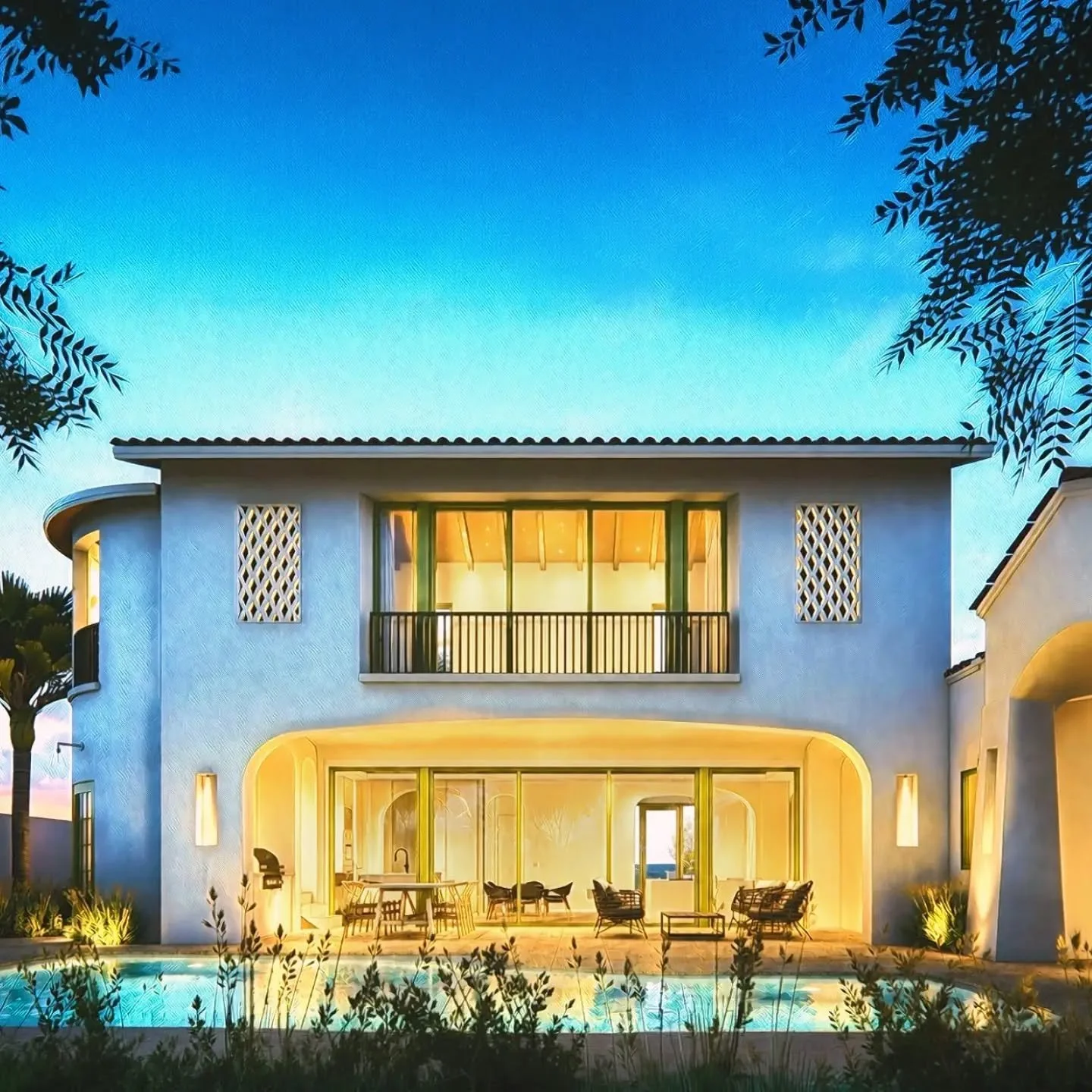 Back yard view of recently designed renovation/addition for an existing home located in one of our favorite (and oldest!) neighborhoods in Miami, The Roads. 

#miami #miamibeach #keybiscayne #coralgables i #keywest