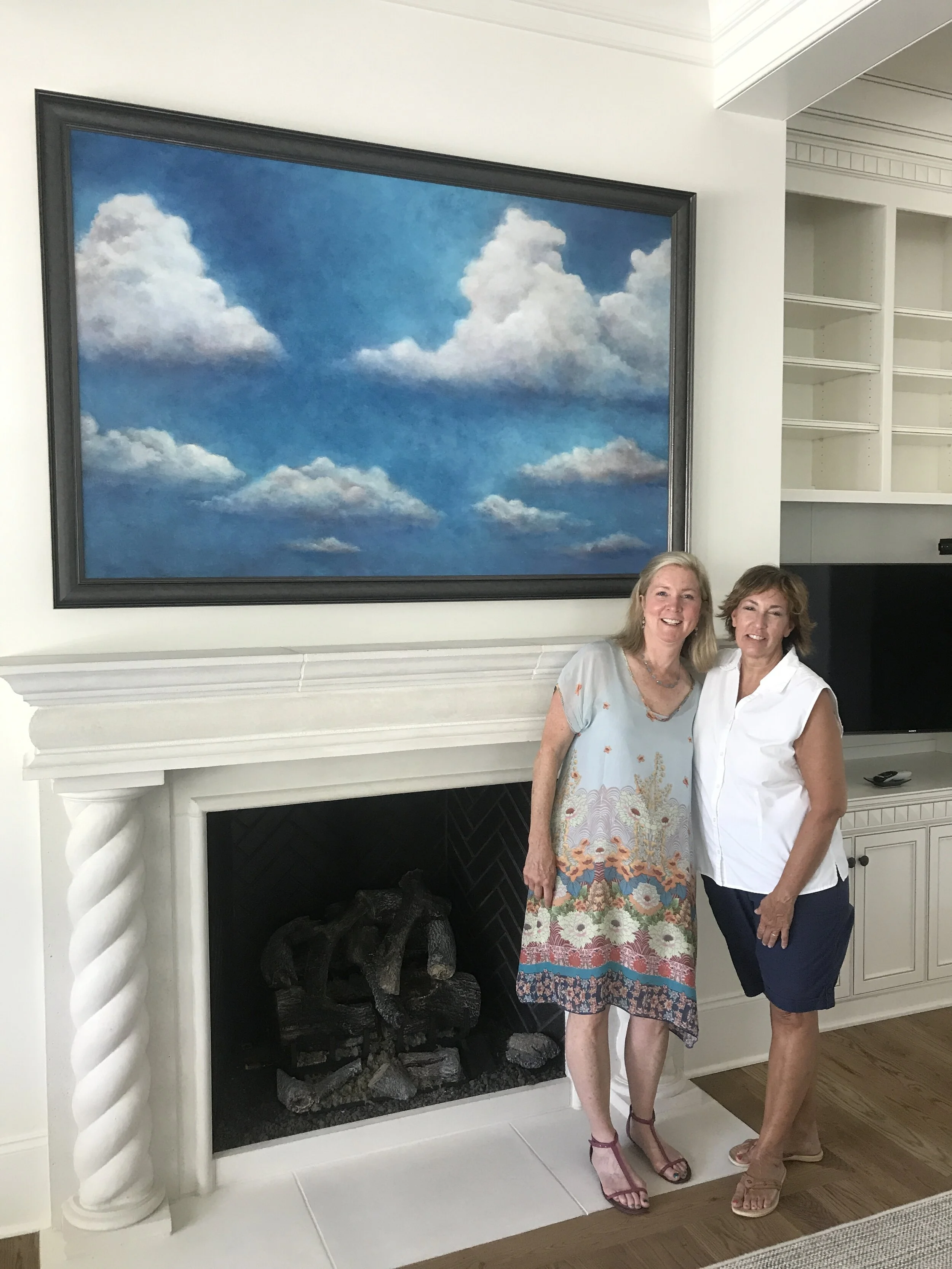 Clouds of Pokorney 65"x40"