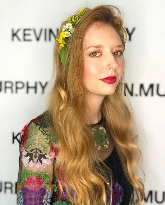 Weekend Fairy 🧚🏻&zwj;♀️Vibes from last week&rsquo;s @love_kevin_murphy and @salonservicegroup #Nashville event .
.
Haircolor on the beautiful Kelly by #ColorMaster @courtneyannecolor.me and @lovesalons owner @love_x_renae .
Style by #StyleMaster @s