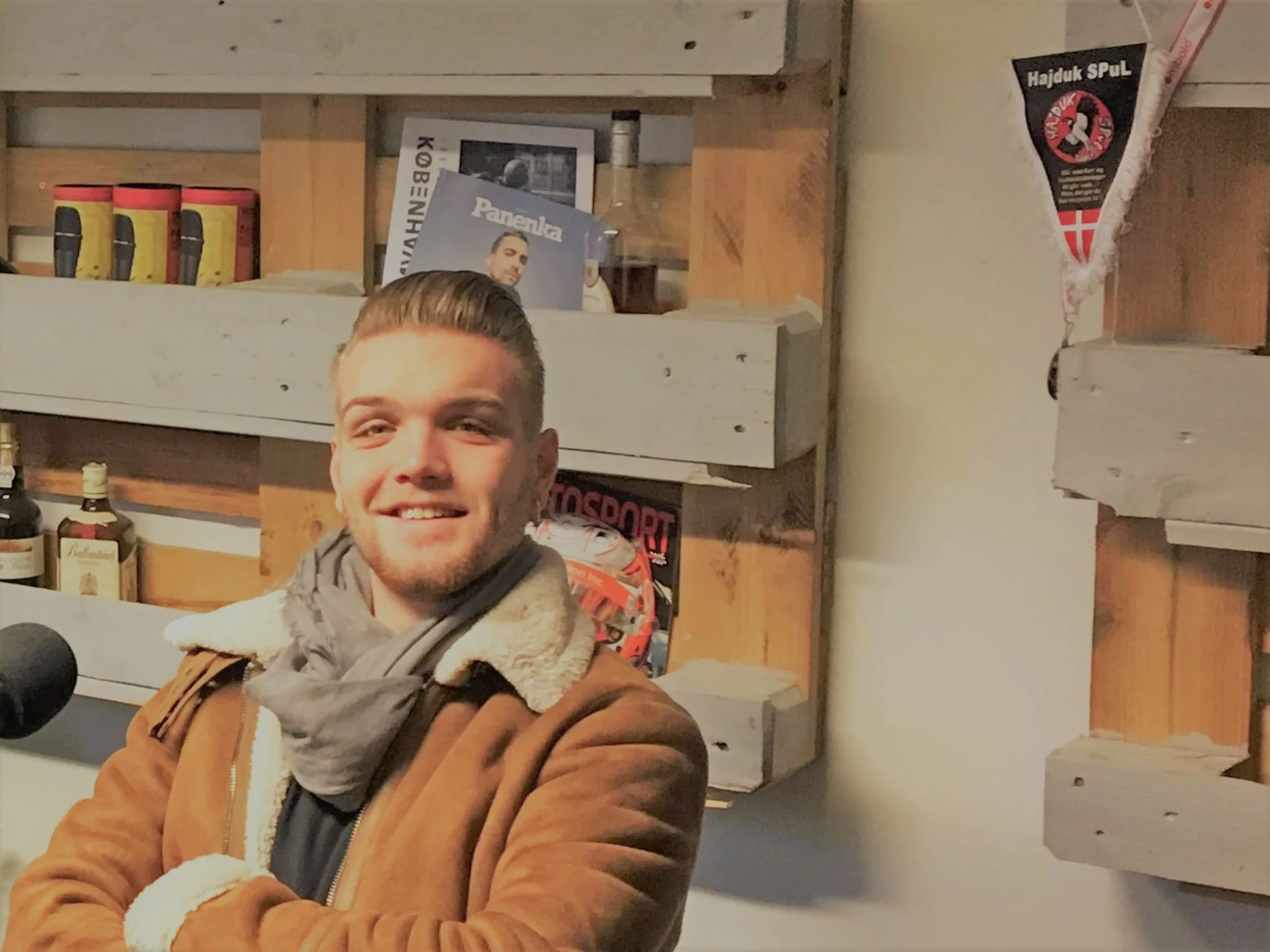 Dinesen i studiet.JPG