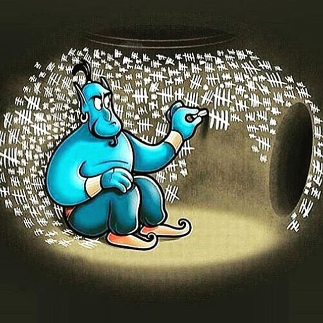 &quot;You wish us my command&quot; The universe is like the Genie in the lamp. The universe is designed to give us abundance just like the Genie, but you must release him. Your genie has been counting the days that go by that you're not taking advant