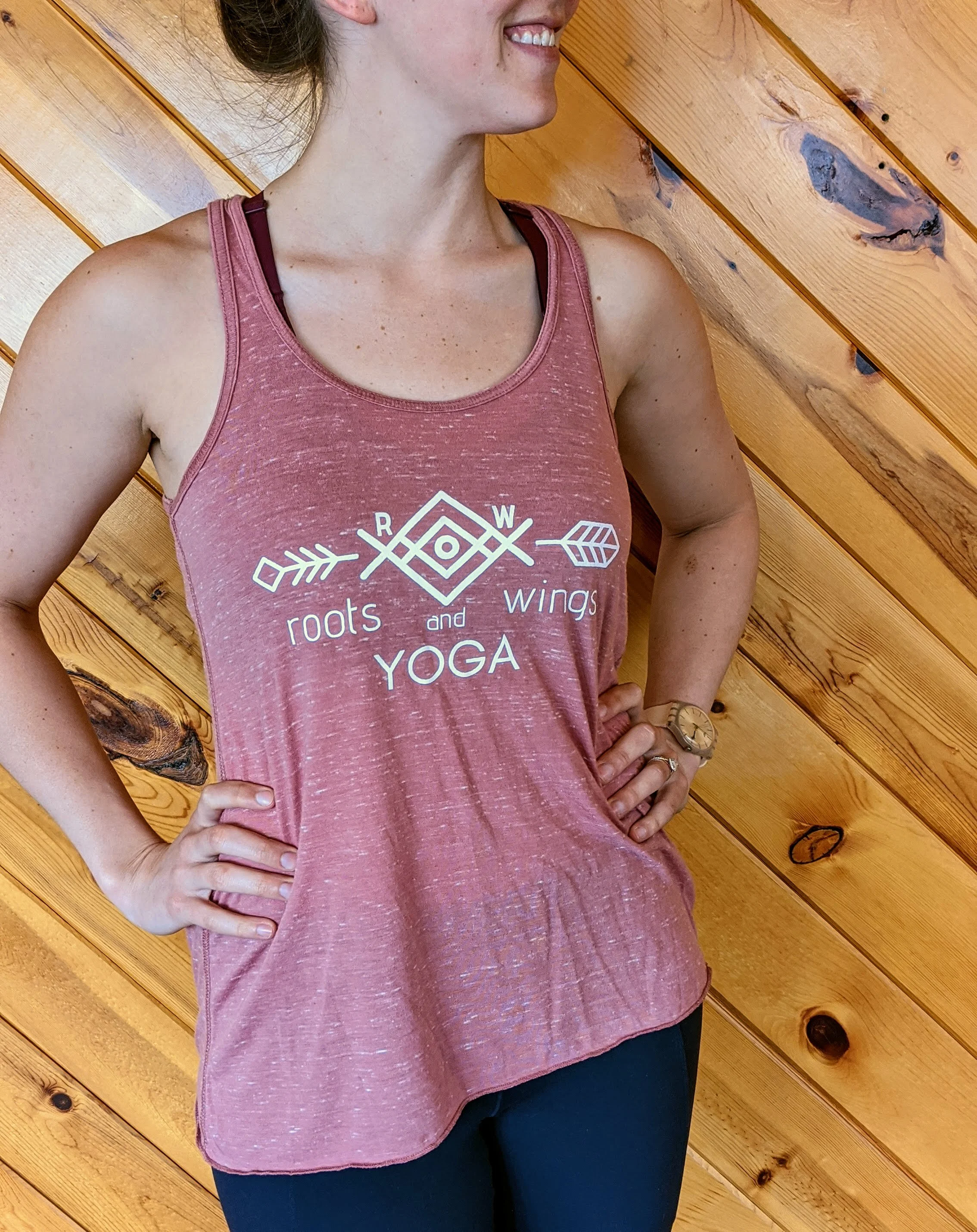 RW Racerback Tank - Dusty Mauve