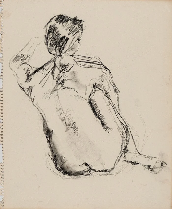 Nude Sitting