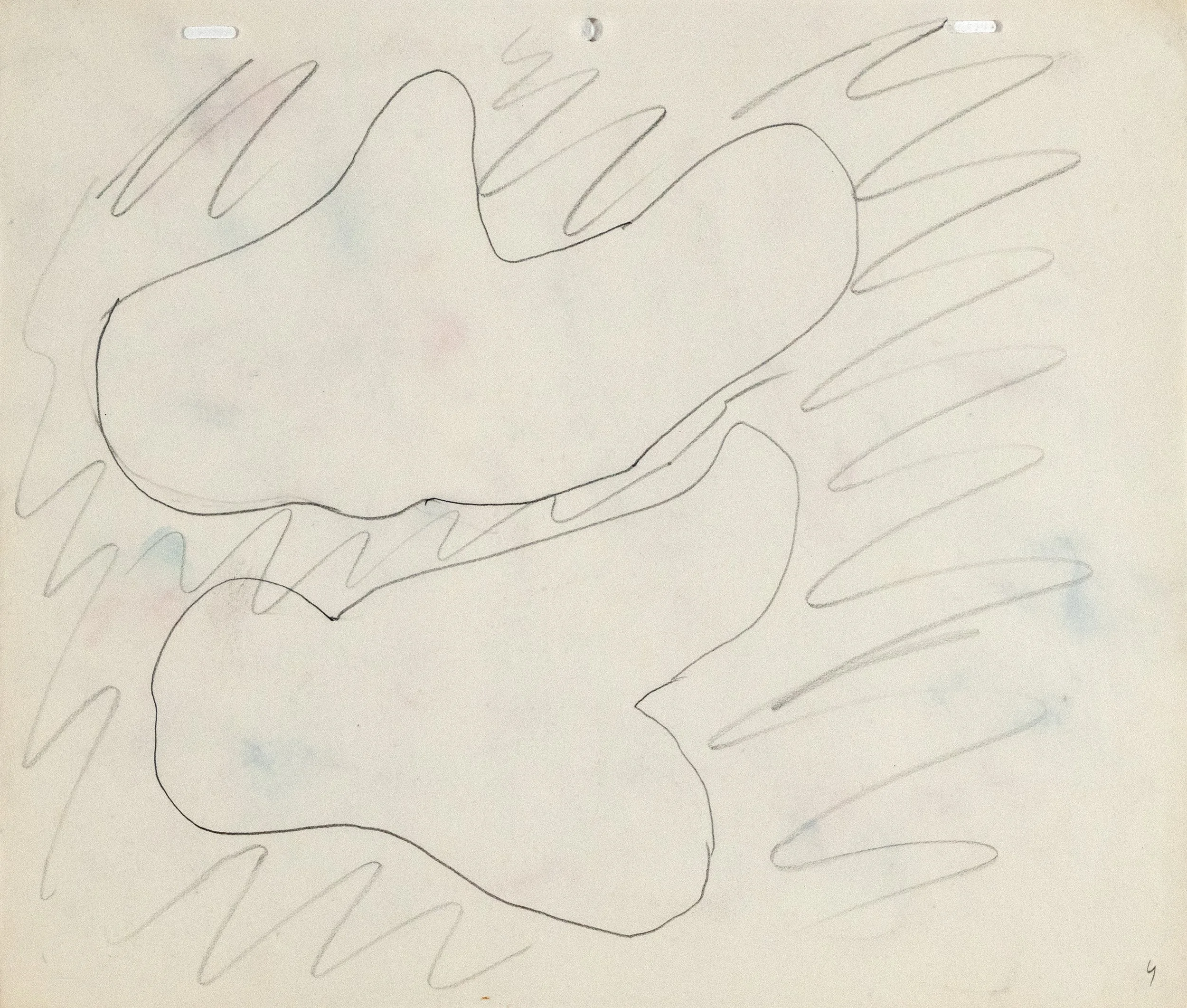 Matte_Drawing_#4_pencil_on_paper_10.5"x12.5"_c1978-82_4000_DSC09304