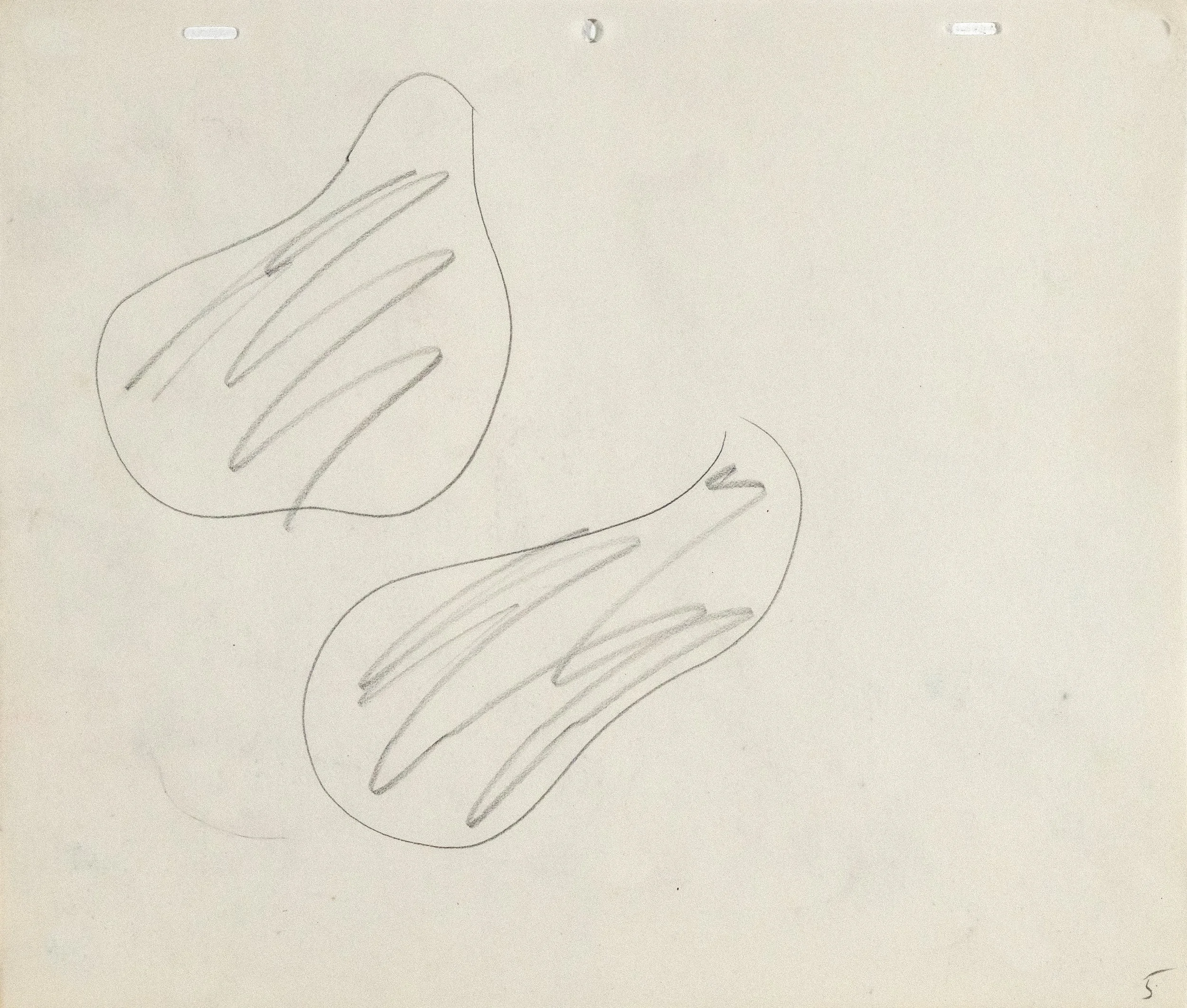Matte_Drawing_#5_pencil_on_paper_10.5"x12.5"_c1978-82_4000_DSC09305