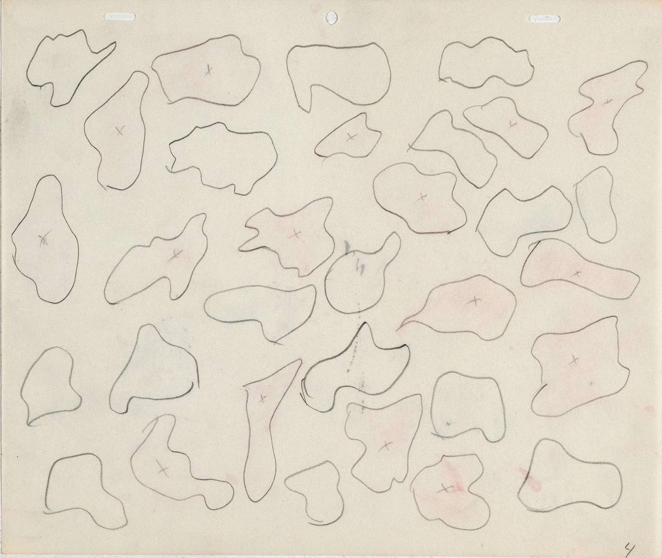 Matte_Drawing_#4_pencil_on_paper_10.5"x12.5"_c1978-82_4000_DSC09311