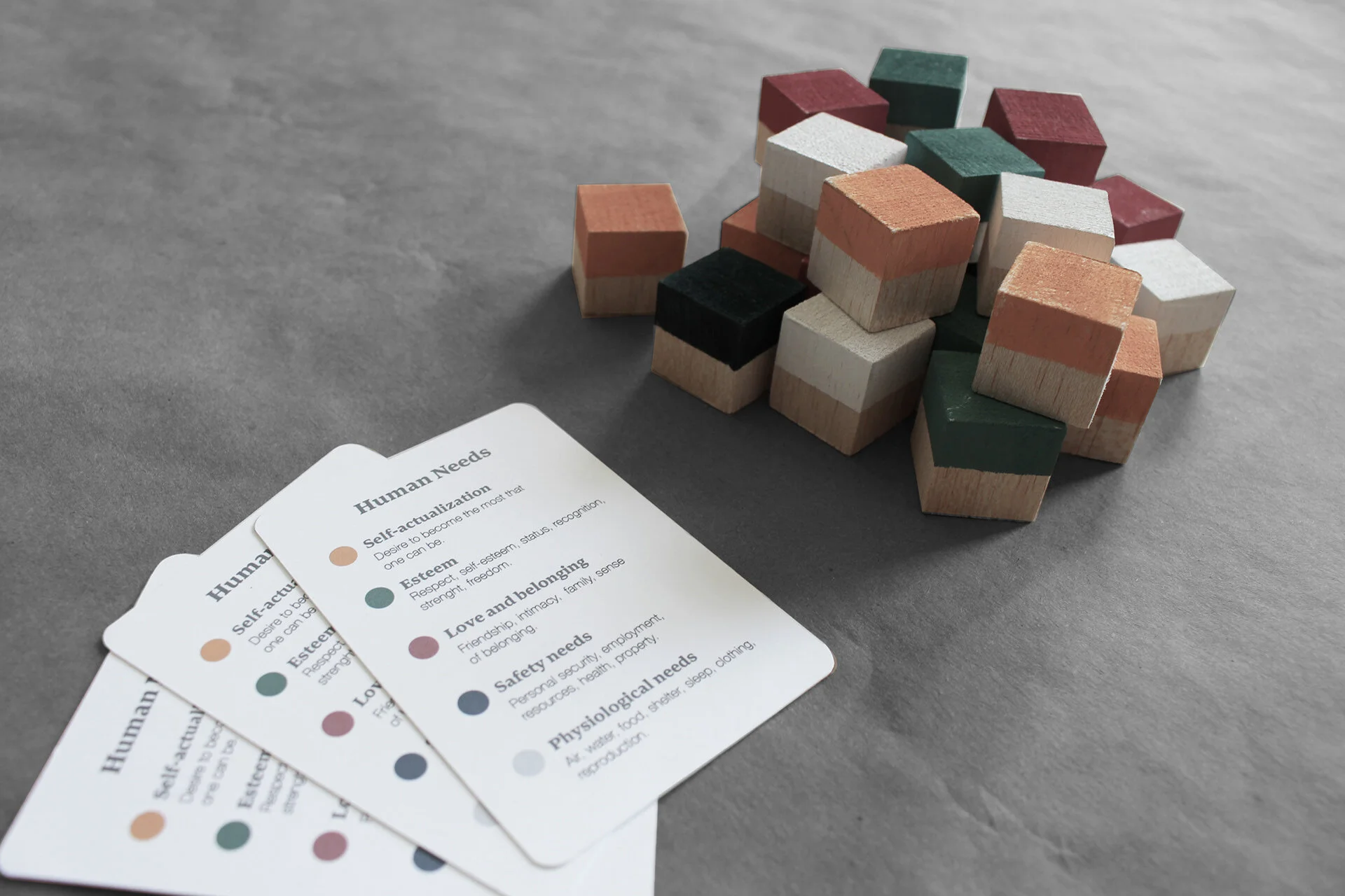 Material used in the workshop.