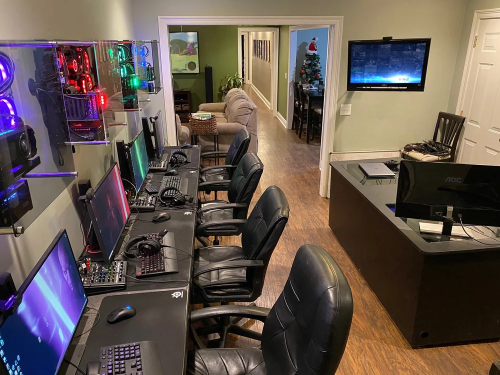 Computer Room Anchorage Gaming Computer Room In House