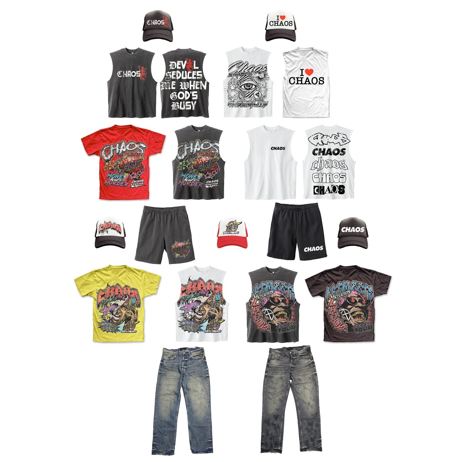 Collection 23 | drops 6/23 

The heat just hit 🔥 now we&rsquo;re turning it all the way up. 

#artmeetschaos #SummerDrop #Collection23 #ChaosSeason