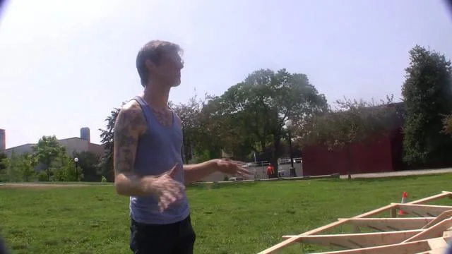 Grass on Grass, a sculpture by Casey Curran