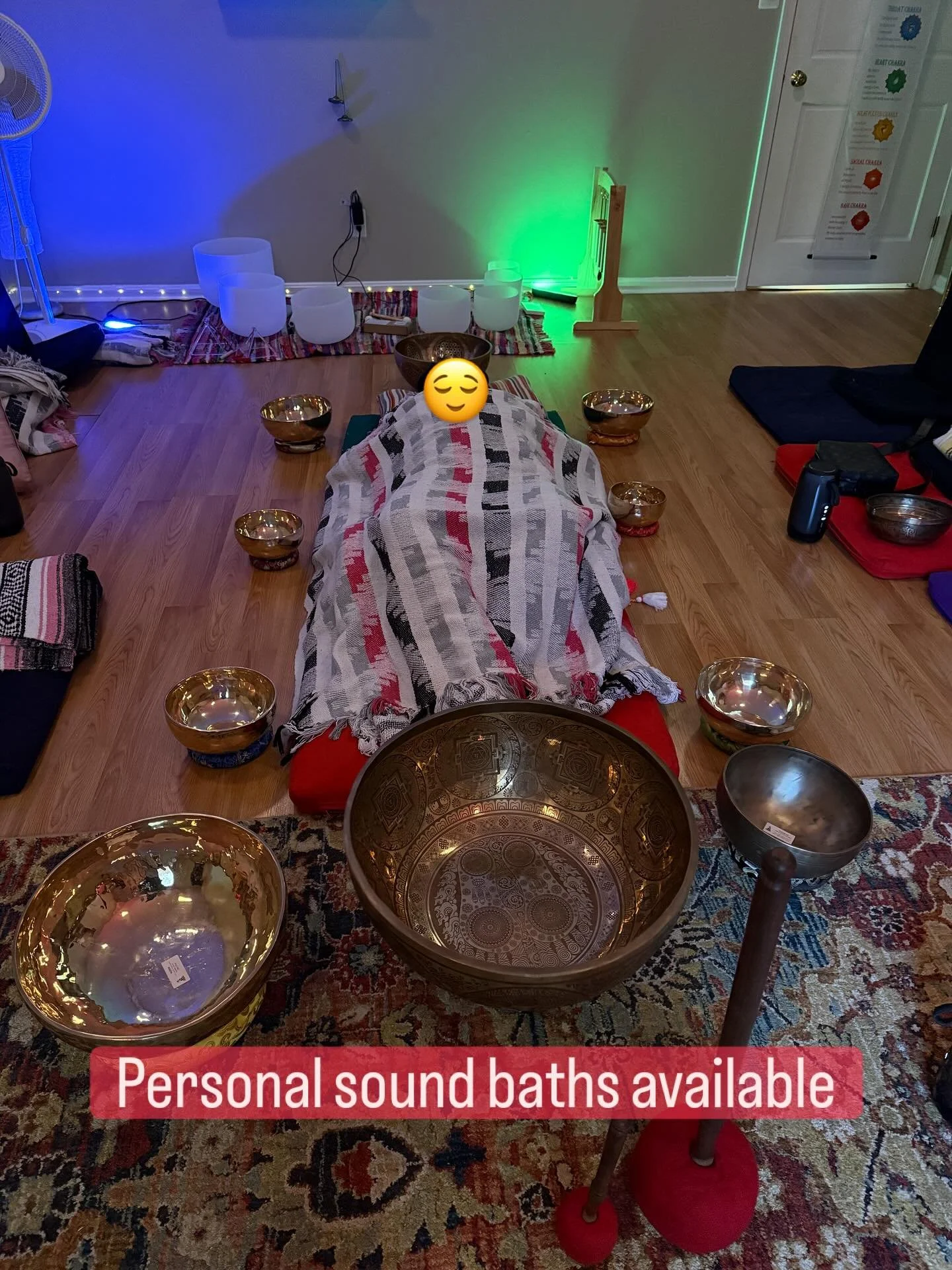 75 minute personal sound baths are available or make one an add-on after your reiki session. 
Link to book in bio