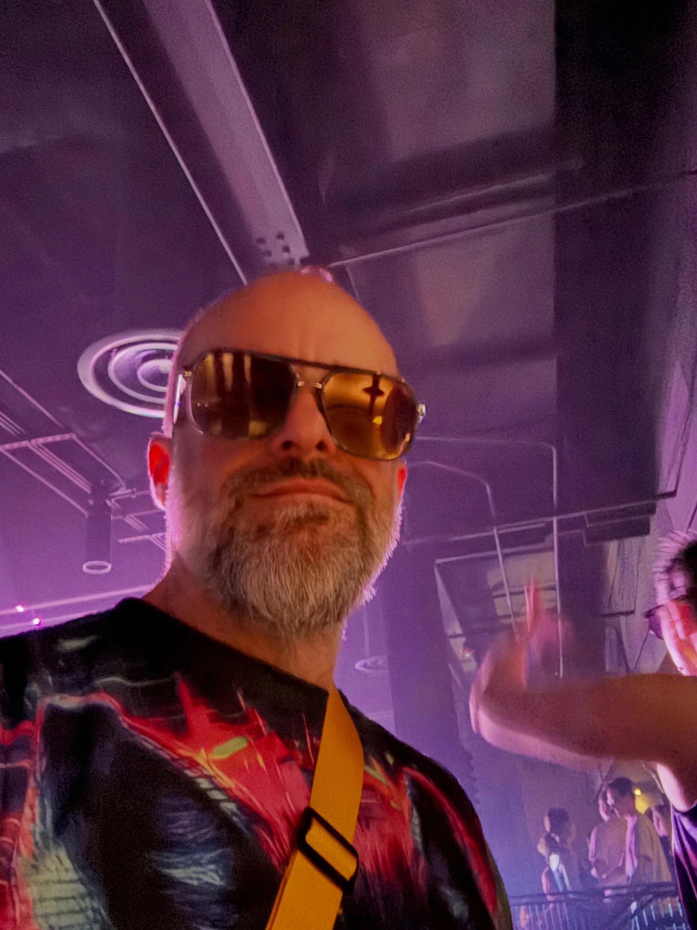 Music with my bestie @jamie.p.gates for her birthday.  Great production and music for @martingarrix  2 hours of music and great visuals. Sound and views are always great at Anthem.  Bonus in bed before 4am 😇. Citadelle also crushed it