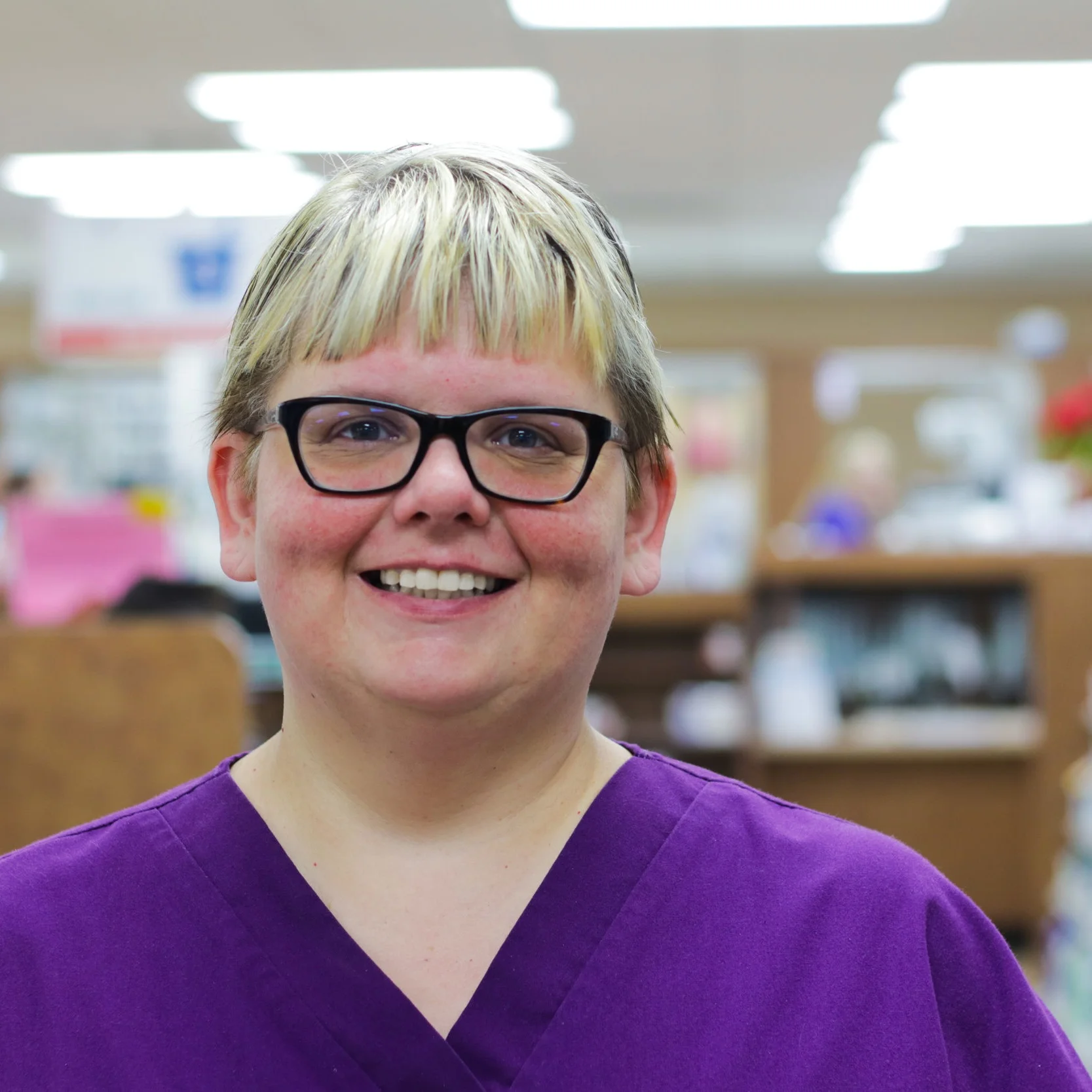 Michelle - Pharmacy Technician Michelle graduated from Twin Rivers High School in 1991 and joined the Key Drugs family 2018. She enjoys crafting and helping our customers.