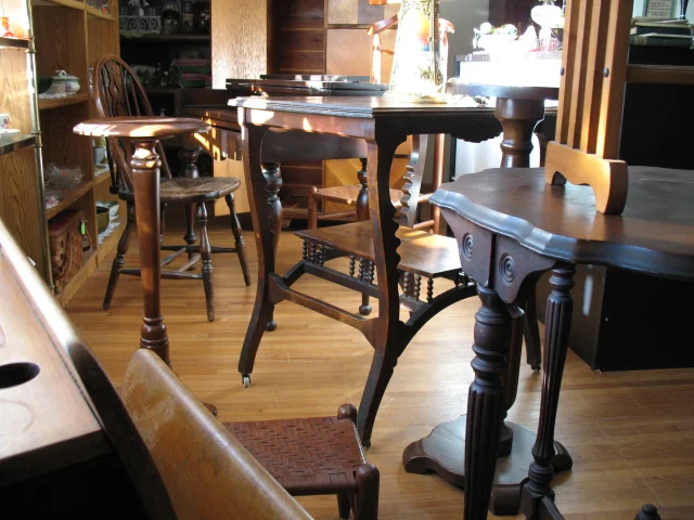 When to refinish antique wooden furniture