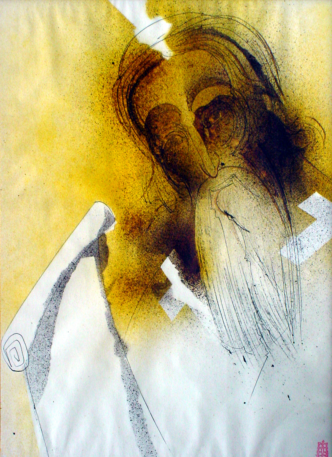 St.Sava by Vladislav Todorović - Šilja, 70x100, est. 1980