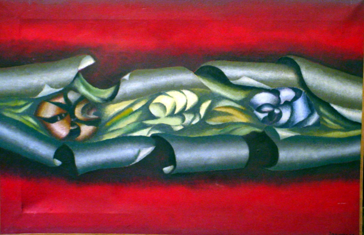 Composition Number 9 by Đorđe Isakov, 80x45, 1965
