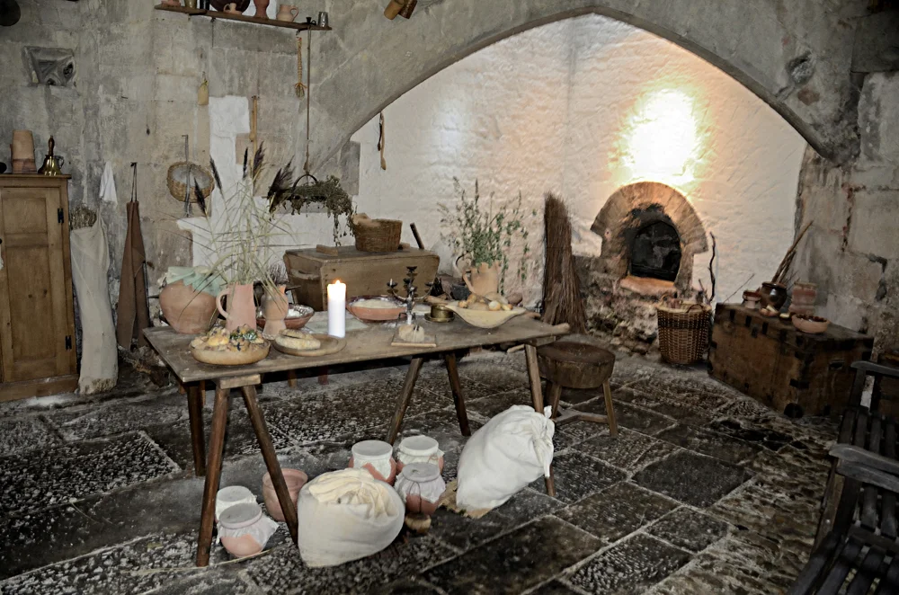 Glastonbury Abby Fireplace