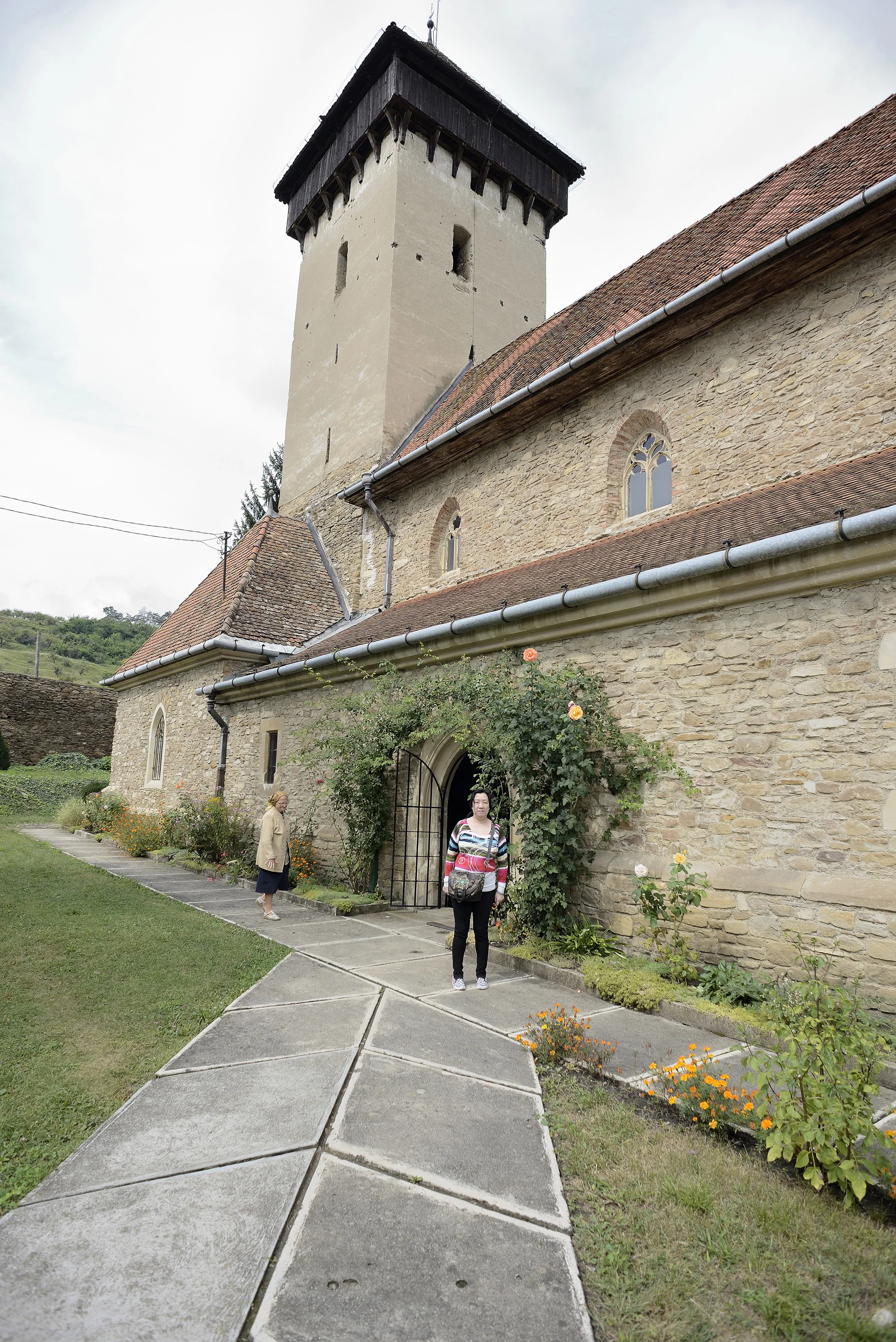 13th Century Hilltop Church in Malancrav