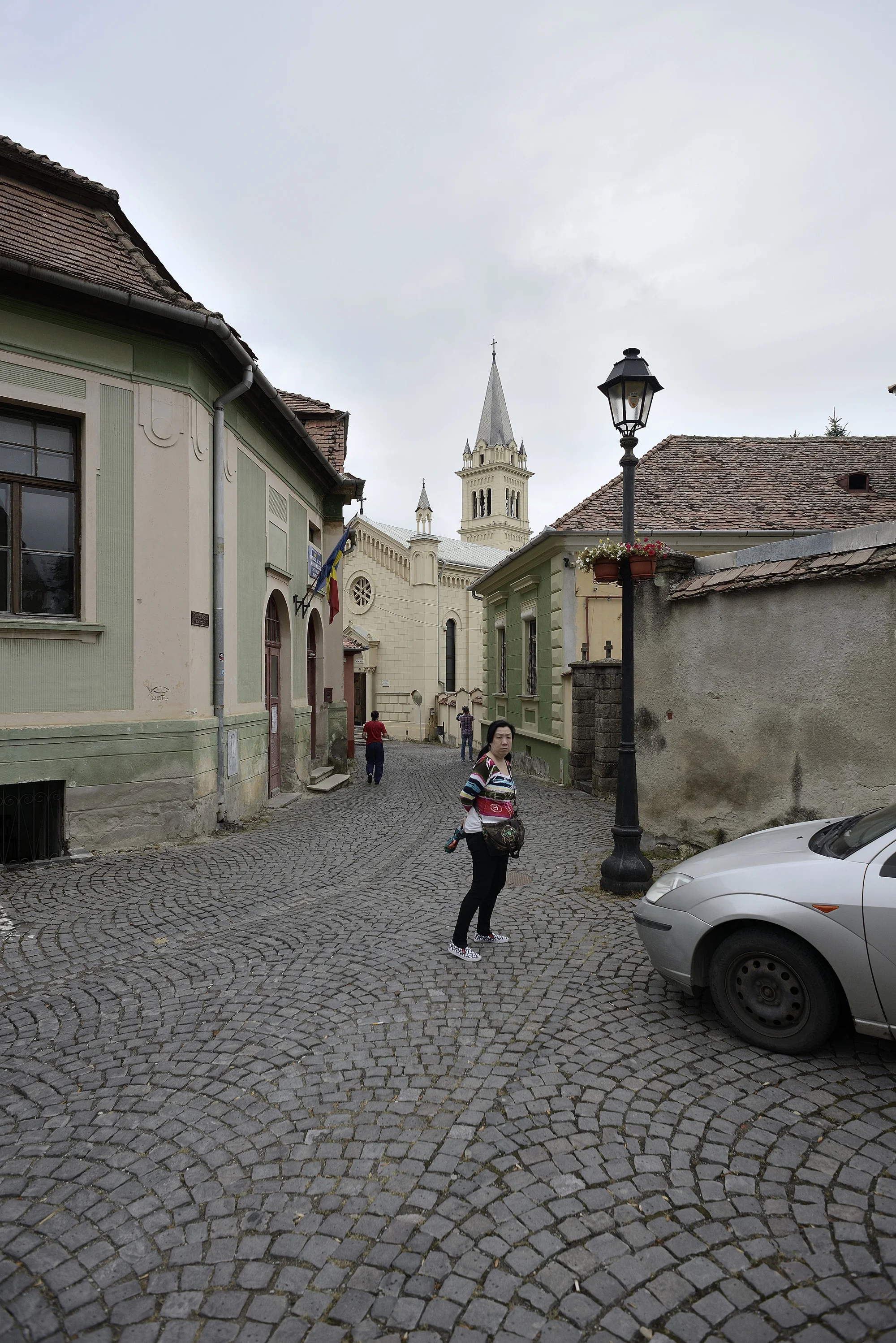 Sigghisoara street&church