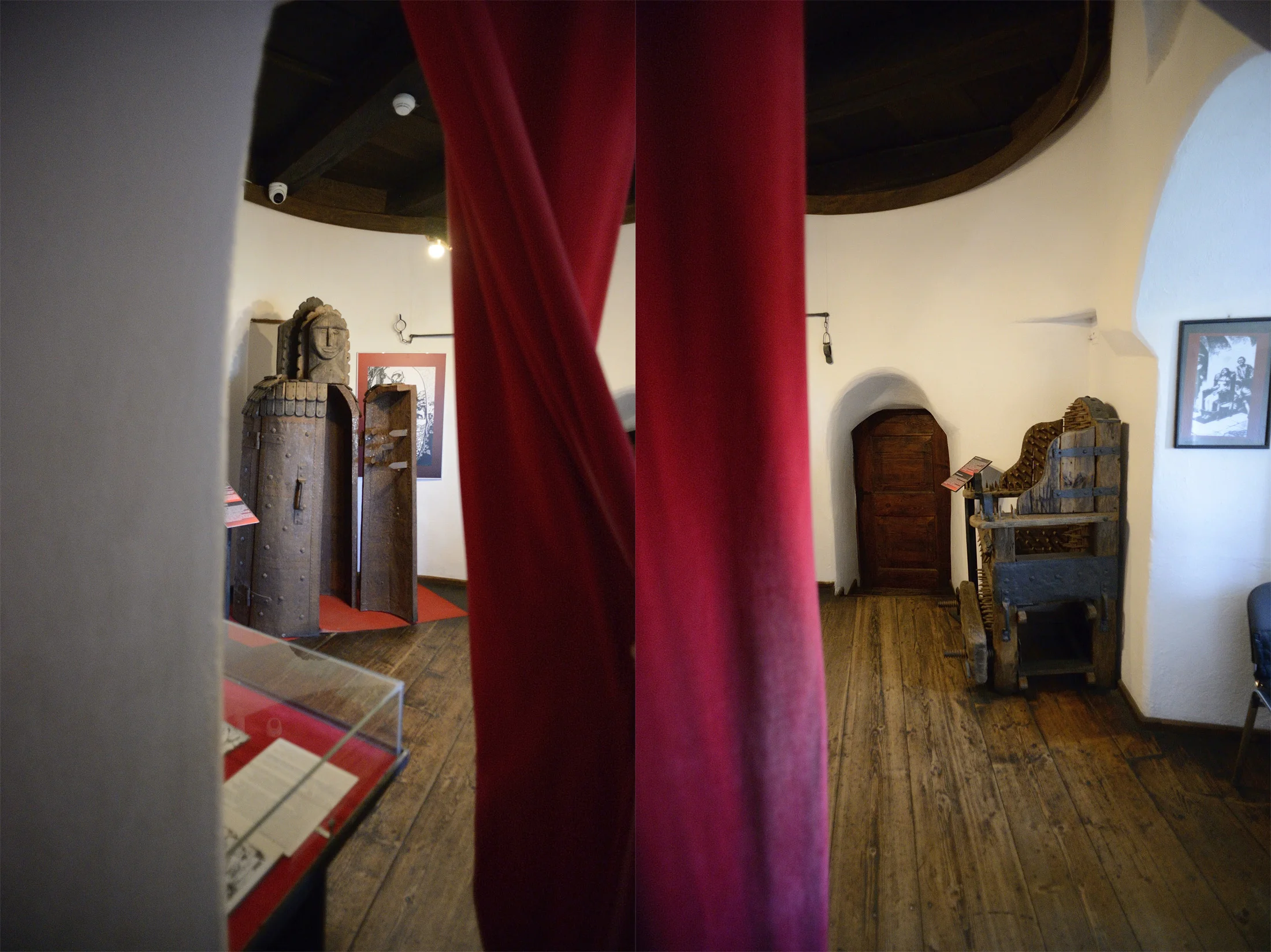 Vlad/Dracula torture room in Bran Castle