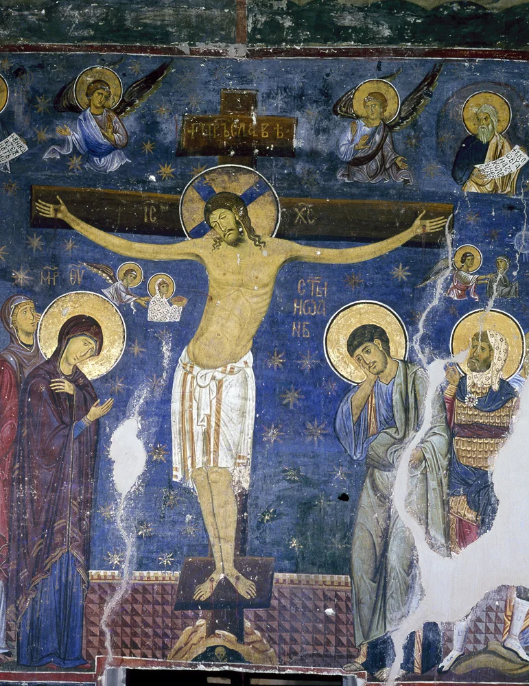 Crucifixion, Studenica Monastery 12th Century