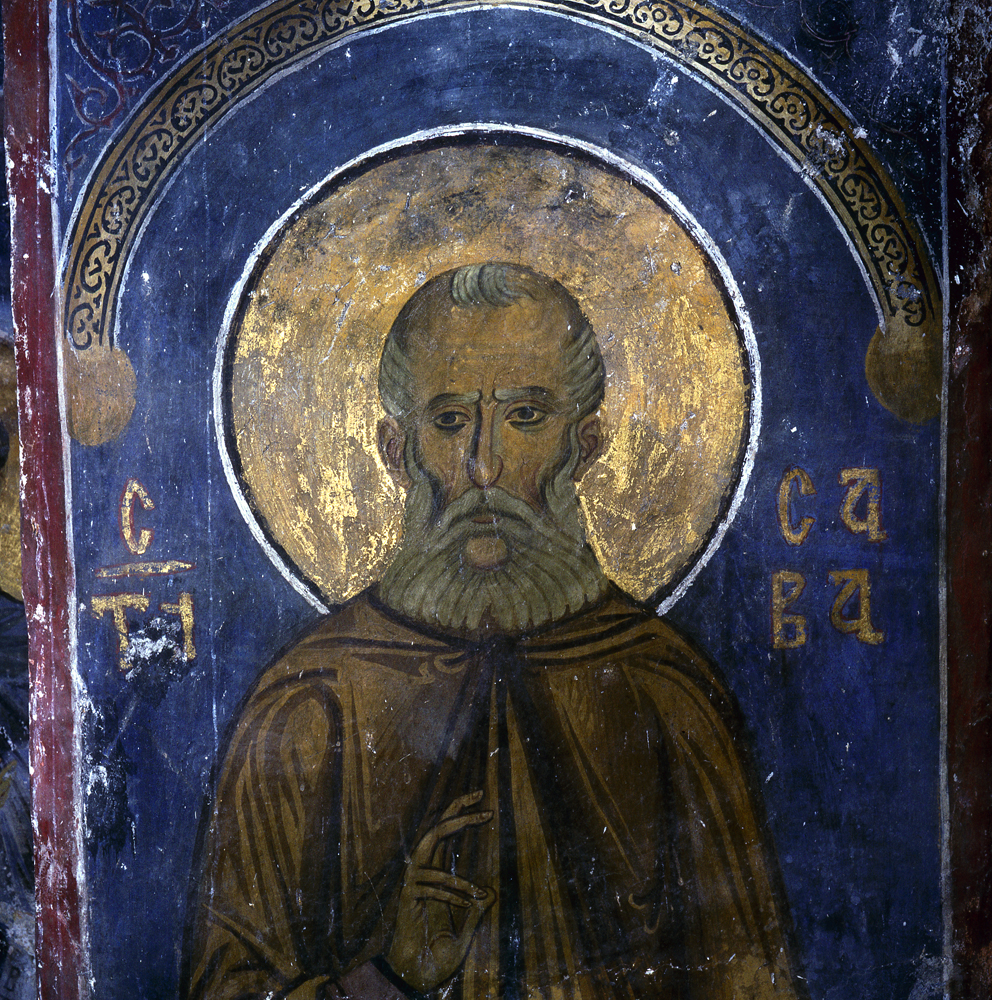 St Sava of Jerusalem, Studenica Monastery 12th Century