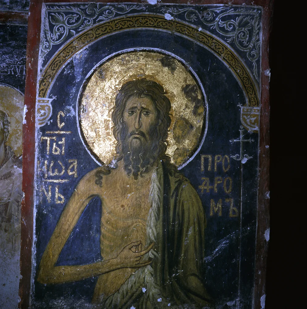 St John Forerunner, Studenica Monastery 12th Century