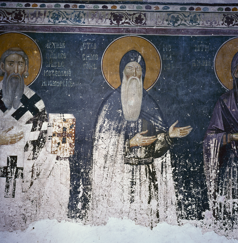 St Simeon the Myrrh Flowing, Studenica Monastery 12th Century