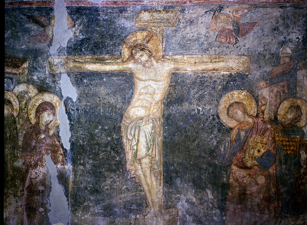 Crucifixion, Zica Monastery 13th Century
