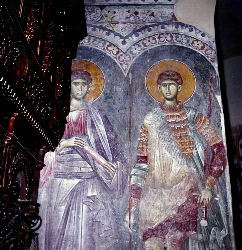 St Stephen and St Demetrios, Zica Monastery 13th Century