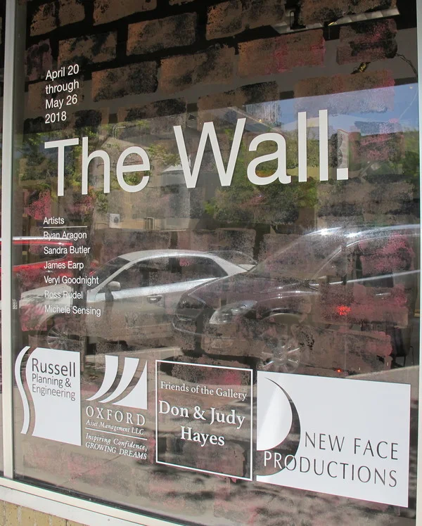 The Wall Installation by Ryan Aragon, Sandra Butler, James Earp, Veryl Goodnight, Ross Rudel, and Michele Sensing