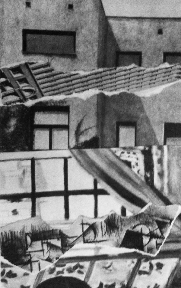 Rubble Mixed Media, Collage
