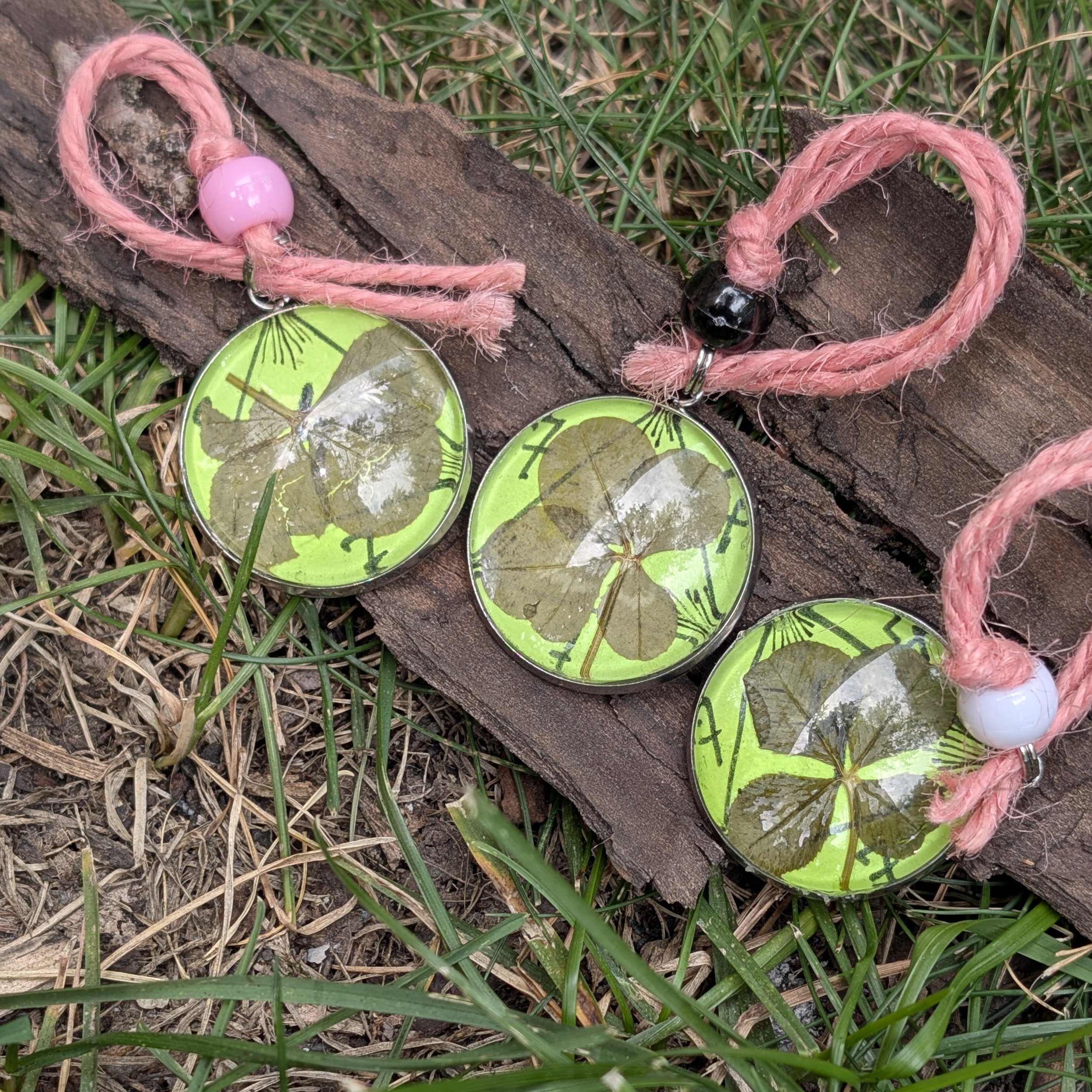 four leafed clover talismans