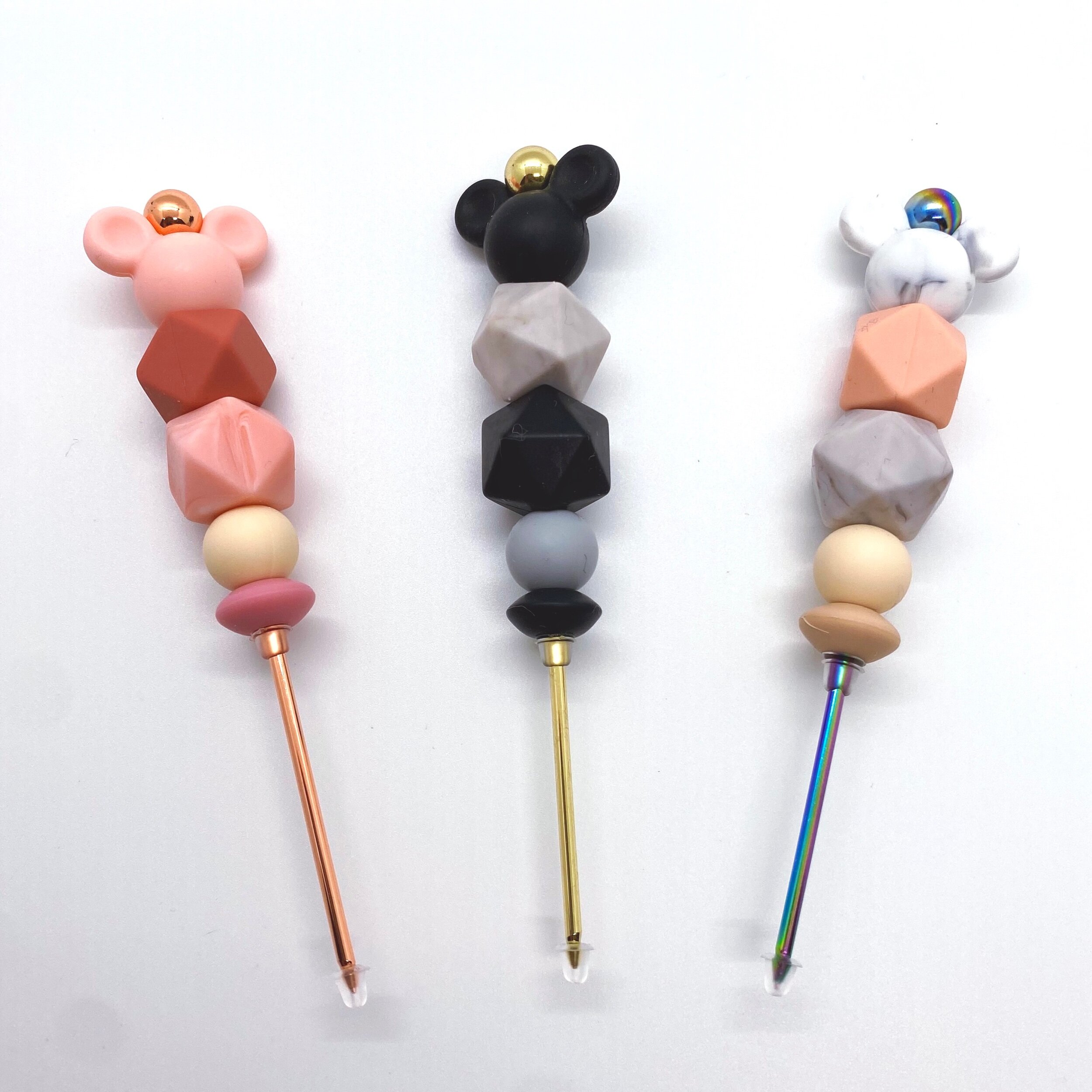 Mickey/Minnie Silicone Beaded Cookie Scribe