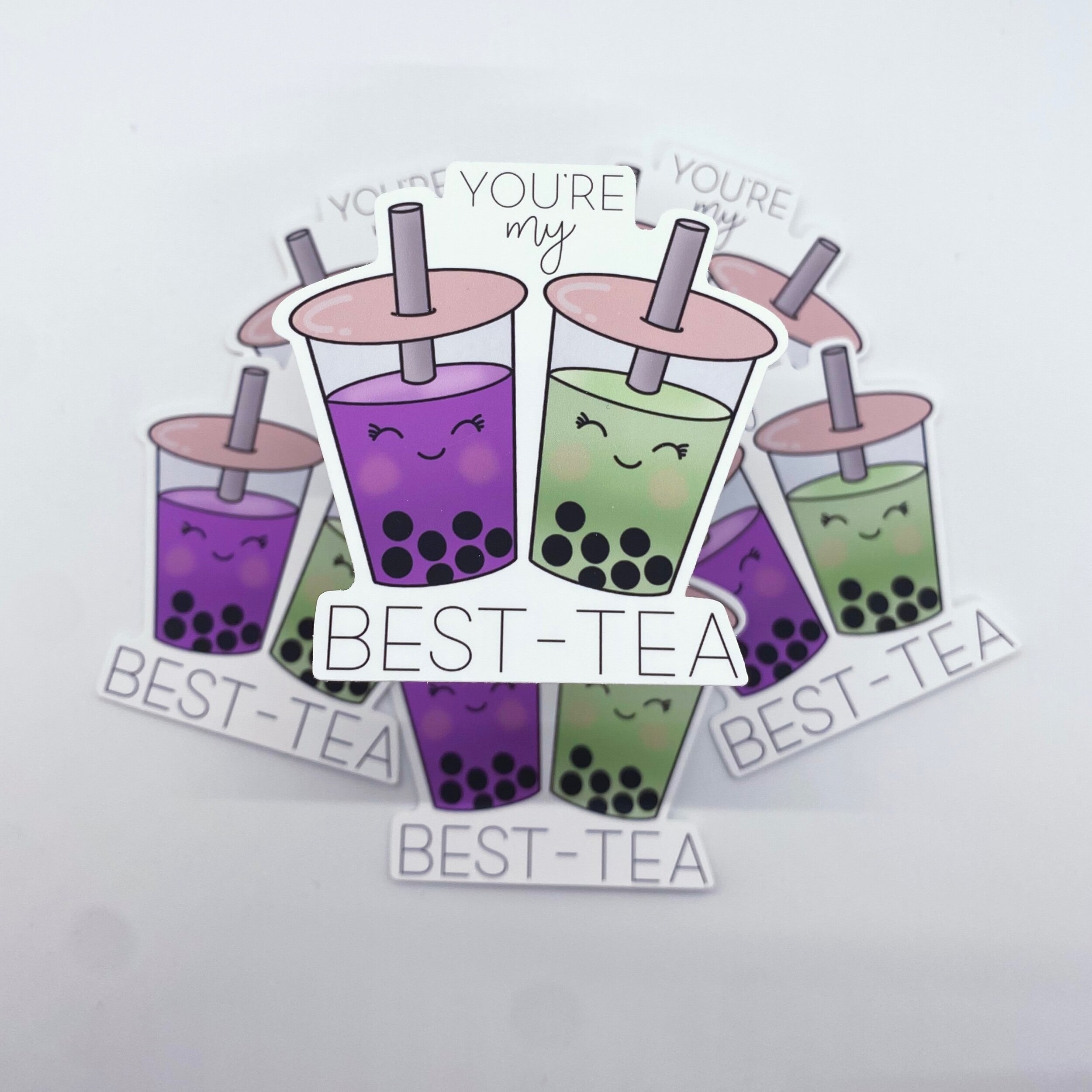 “You’re my Best-Tea” Boba Sticker