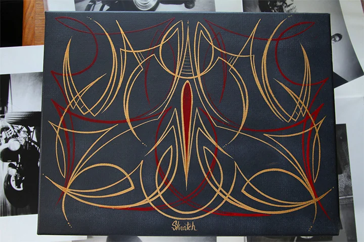 "Print Box Pinstriped by Skratch"