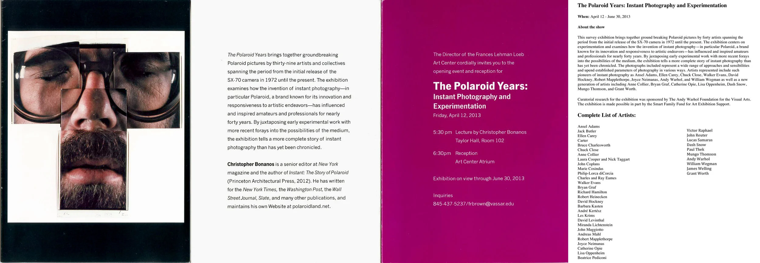 Polaroid Years, 2013