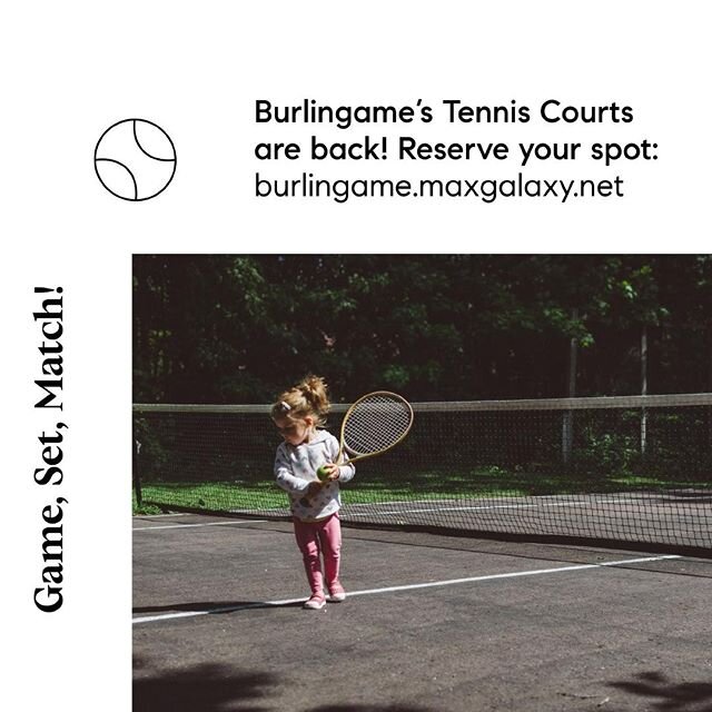 Happy Saturday Everyone!
Burlingame Tennis Courts are back! Get outdoors &amp; get active this weekend! 🌞🎾
&bull;
&bull;
&bull;
&bull;
▶ Dima Khoury | ▶ Compass | ▶ DRE #01969075
#DimaKhoury #LuxuryLifestyle #LuxuryHomes #BayArea #Compass #AgentsOf