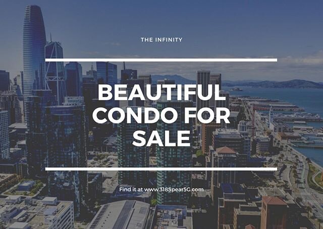 Visit our property website at www.318Spear5G.com to get all the details on this luxurious condo in San Francisco! &bull;
&bull;
&bull;
&bull;
▶ Dima Khoury | ▶ Compass | ▶ DRE #01969075
#DimaKhoury #LuxuryLifestyle #LuxuryHomes #BayArea #Compass #Age