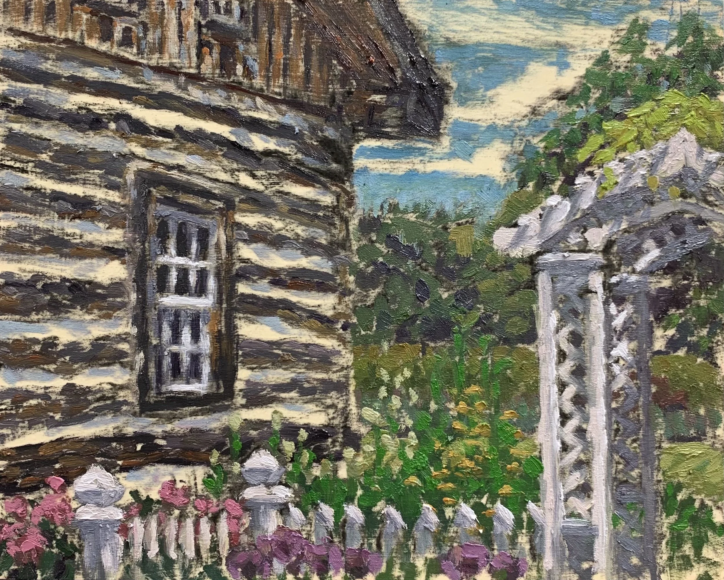 Log Cabin and Arbour, Creemore