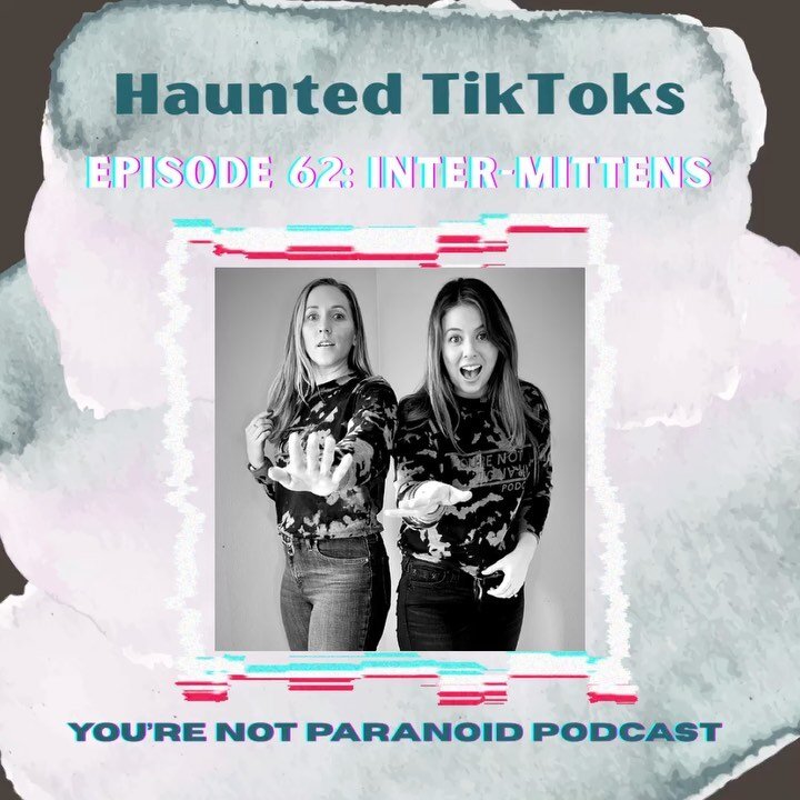 🎙NEW Episode! Haunted TikToks 🕯👻🙀
&bull;
Episode 62 is here and we&rsquo;re freaked out!
&bull;
People have shared some creeeppyy stuff on TikTok and that&rsquo;s what we&rsquo;re talking about this week.
&bull;
➡️ Swipe to see some screenshots f