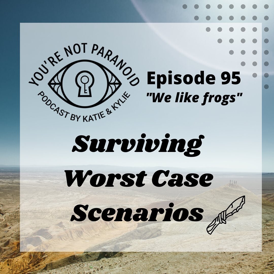 New episode alert! This week we&rsquo;re talking about the book: Worst Case Scenario Survival Handbook. It gets pretty crazy! Available wherever you get your podcasts!