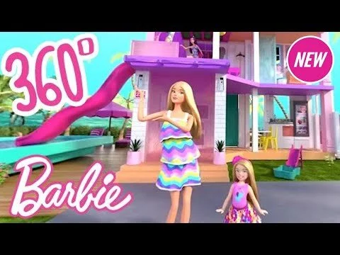 💖 BARBIE'S NEW DREAMHOUSE ✨ 360° VIRTUAL HOUSE TOUR! | #Dreamhouse REMIX | @Barbie