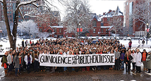 African American Youth Take a Stand in Effort to Prevent Gun Violence