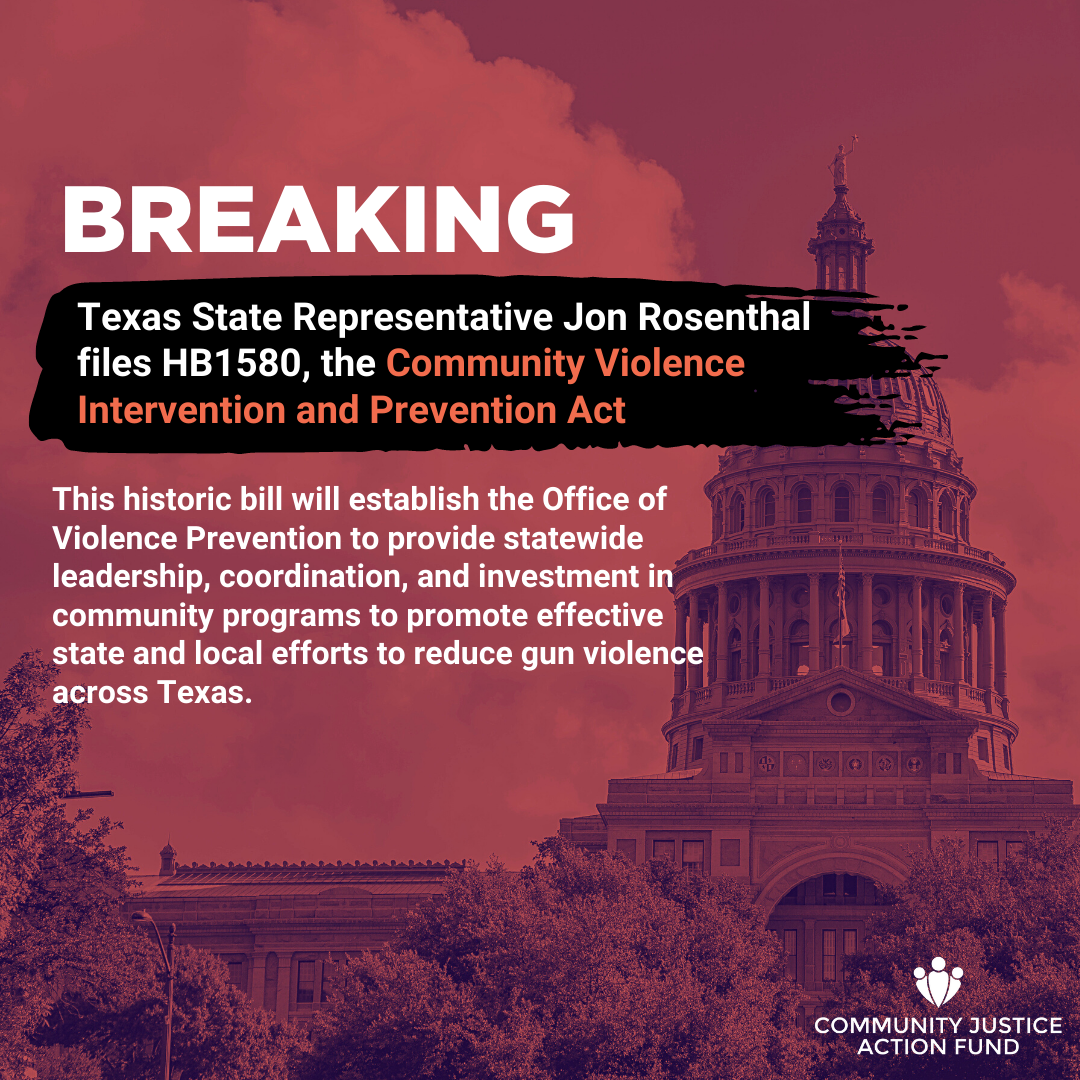 Community Justice Action Fund Applauds Critical Step for Supporting Community-Led Violence Prevention Efforts in Texas